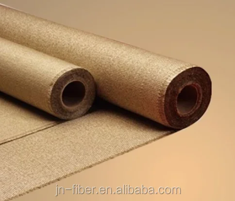 vermiculite 1.2mm high quality vermiculite coating thermal insulation material Fiberglass Fabric
