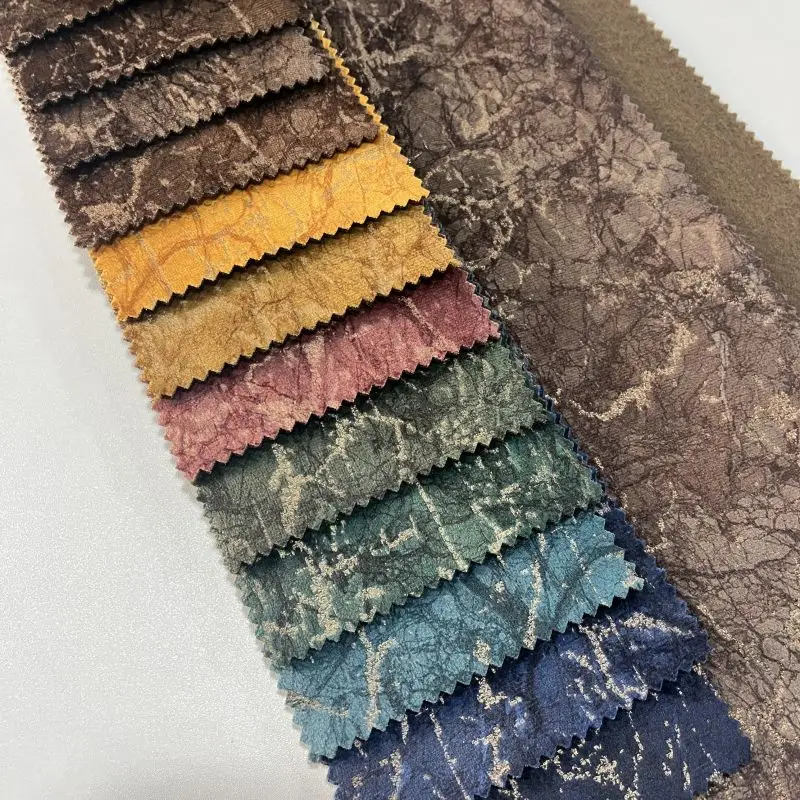 Оптовая продажа тканевая обивка для дивана с тиснением из голландского бархата и принтом лавсана домашний декор