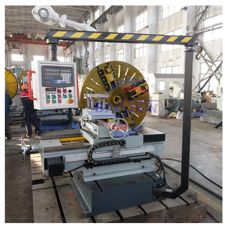 C6016 flange processing conventional floor facing lathe machinery