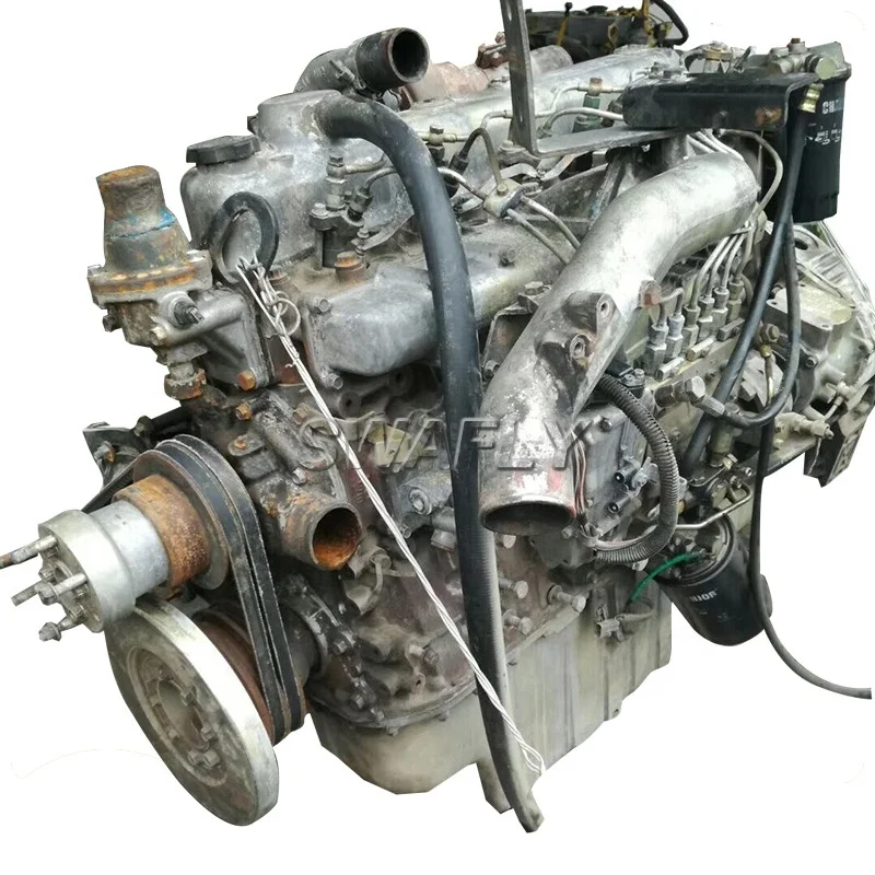  6d16 двигателя в сборе б/у SK330-6E SK350-6E 6D16T дизельный двигатель от Mitsubishi