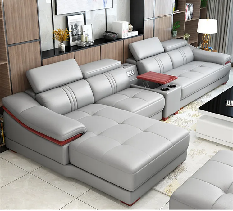 
 Современный кожаный диван, мебель для гостиной, диван с аудио  