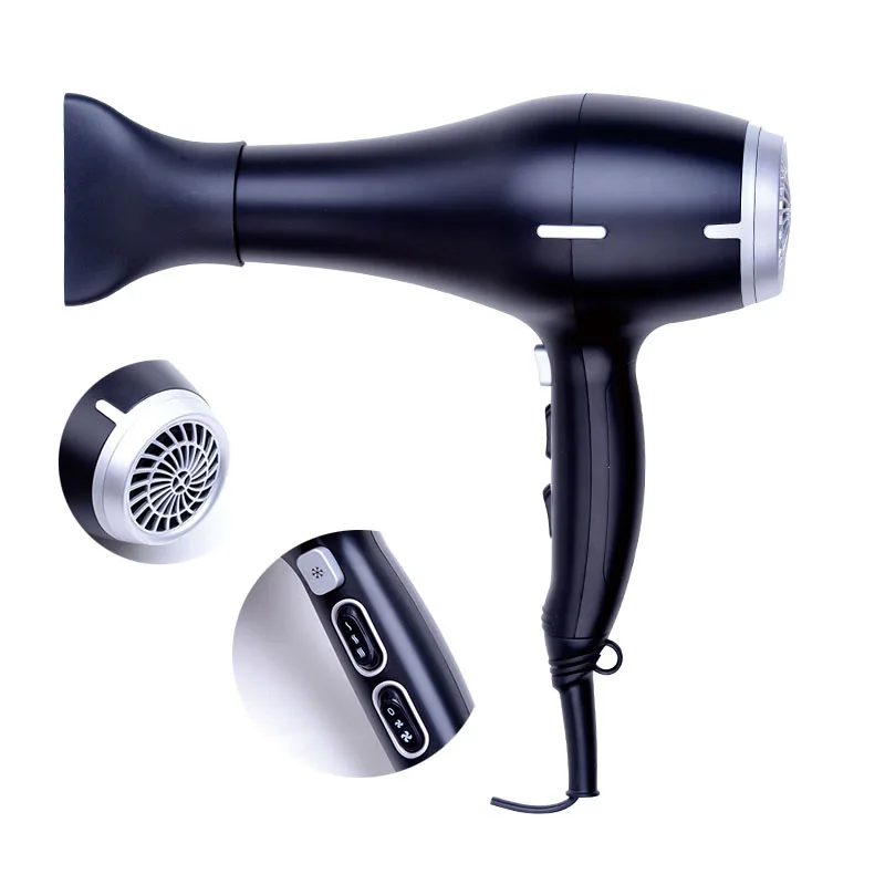 High speed turbine brushless motor quick drying hair blower set magnetic nozzle ionic professional salon beauty machine