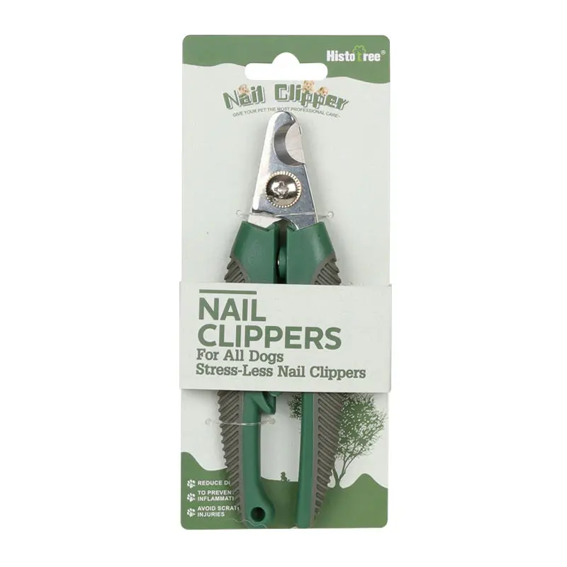 Factory Wholesale Custom Logo Pet Nail scissors Dog Nail Cutter Cat Dog Nail Clippers With Safety Guard