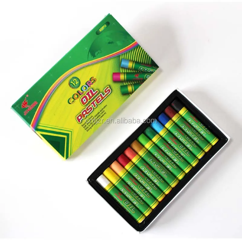 2023 best sales Manufacturer direct sales 3 Ages+ kids children student artist painting 11*70mm stick oil pastels