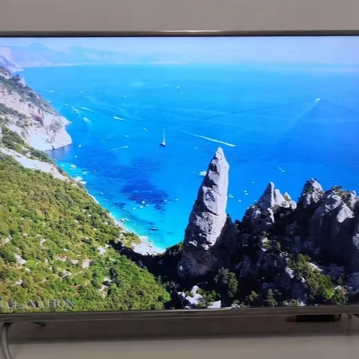 Знаменитый бренд olimpo smart tv 50-55 дюймов 4k linux система с двойным динамиком, передовая технология, самые Экономичные