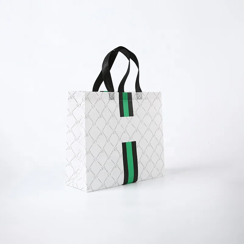 
Оптовая продажа, многоразовая Нетканая Сумка-тоут для покупок с логотипами 