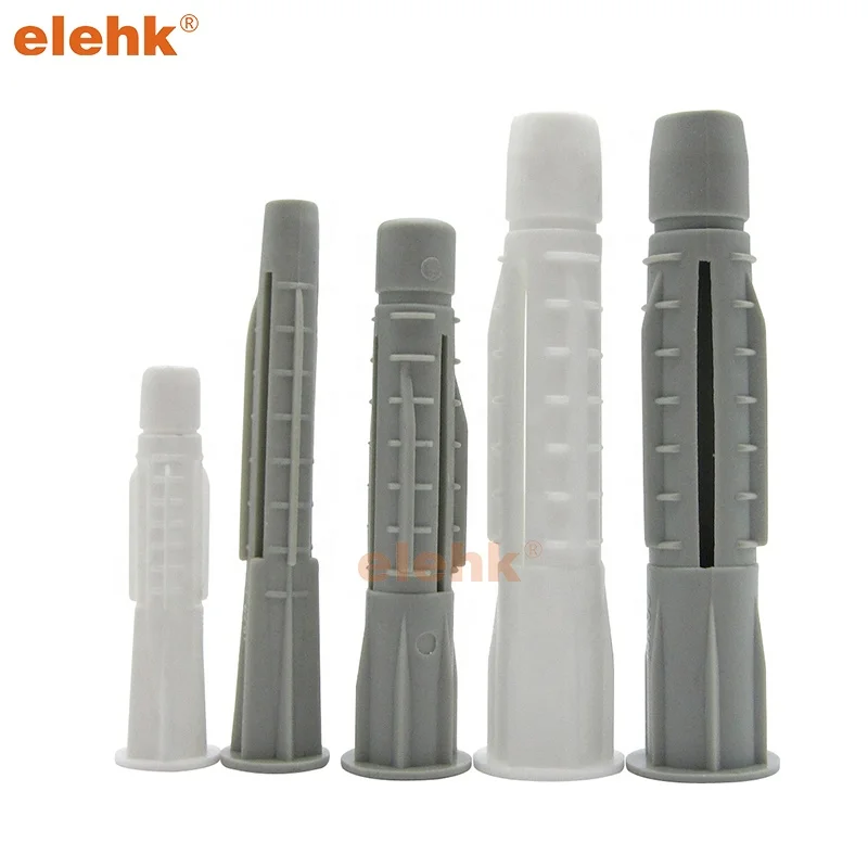plastic anchor knot expansion pipe with cap anchor wall plug anchor body plastic drywall wall plug for dry wall