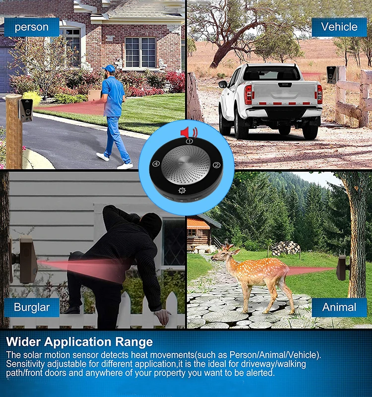 China Manufacturer Burglar Alarm System Wireless Security Camera System With Battery