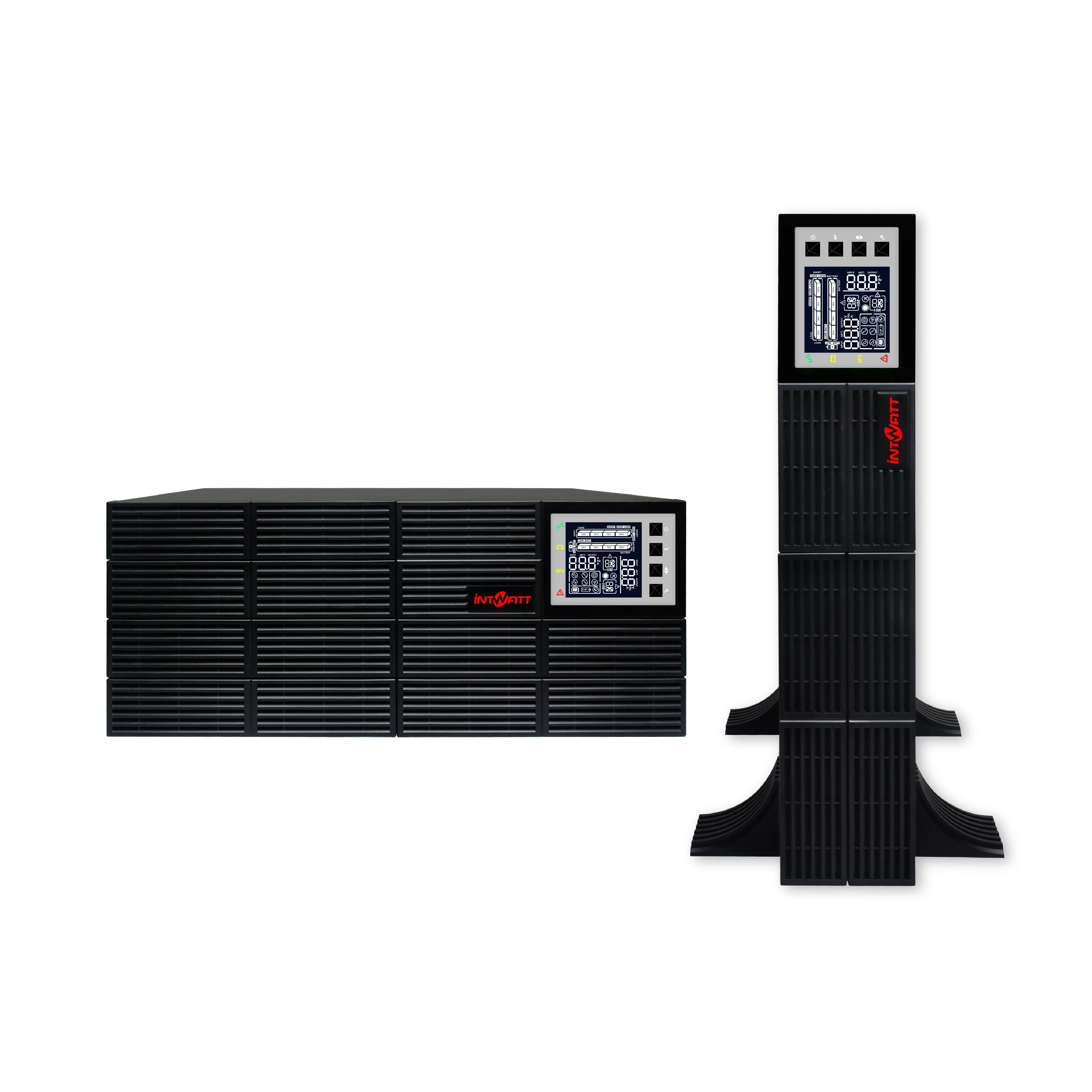 Высокочастотные блоки питания на 1 ~ 10 ква, 3 кВА, онлайн UPS, установка в стойку, чистый синусоидальный источник бесперебойного питания