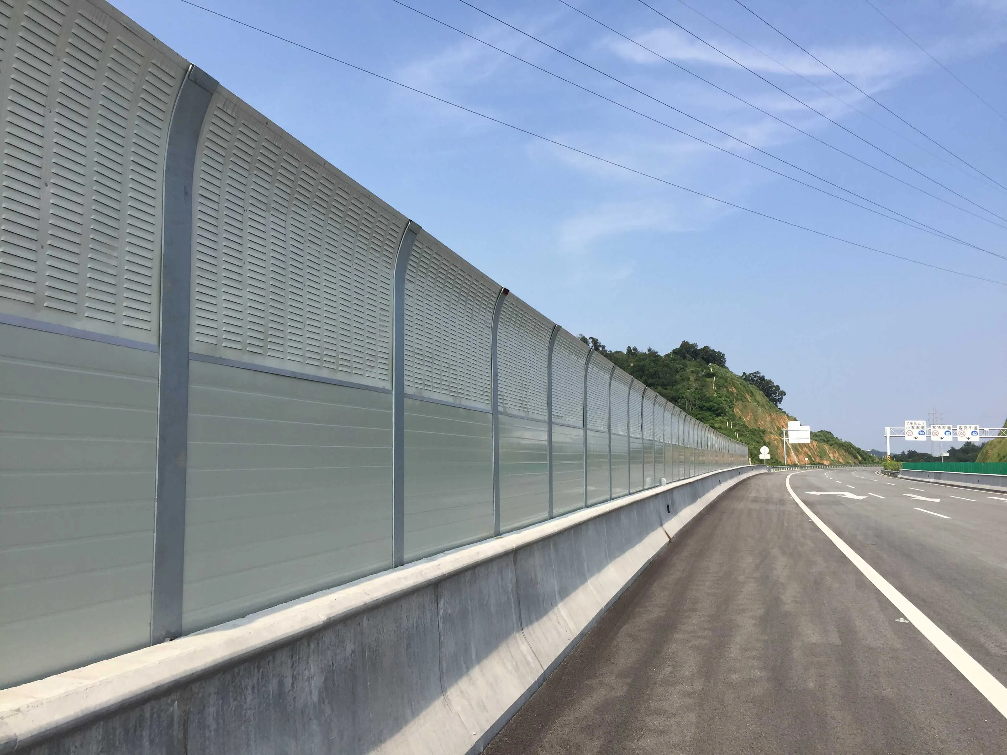 Wholesale price sound noise barrier netting air noise barrier highway noise barrier prices