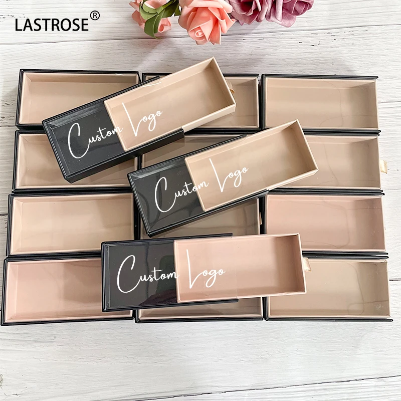 Unique Lash packaging Box Eyelash Cases make your own logo false eyelash packaging box private label Eyelash Package case
