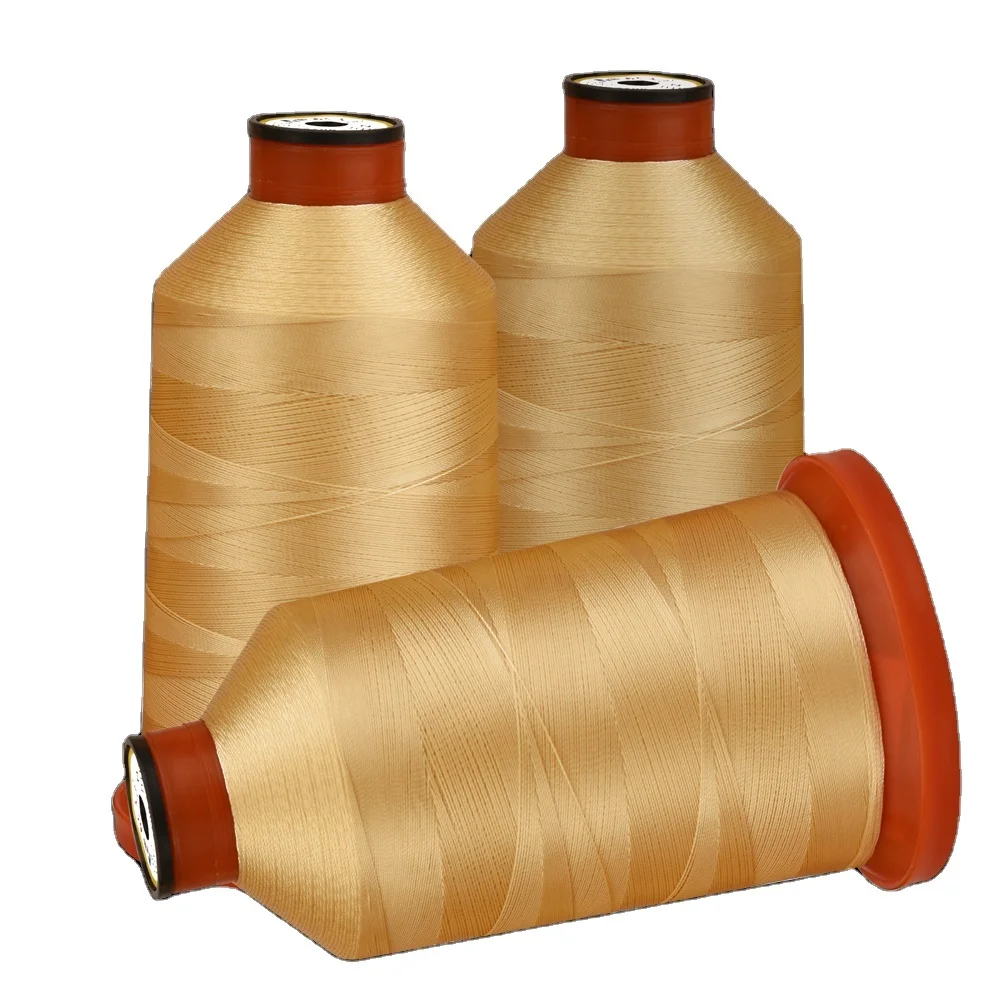 
wholesale high tenacity multiple color sewing bonded polyester thread 