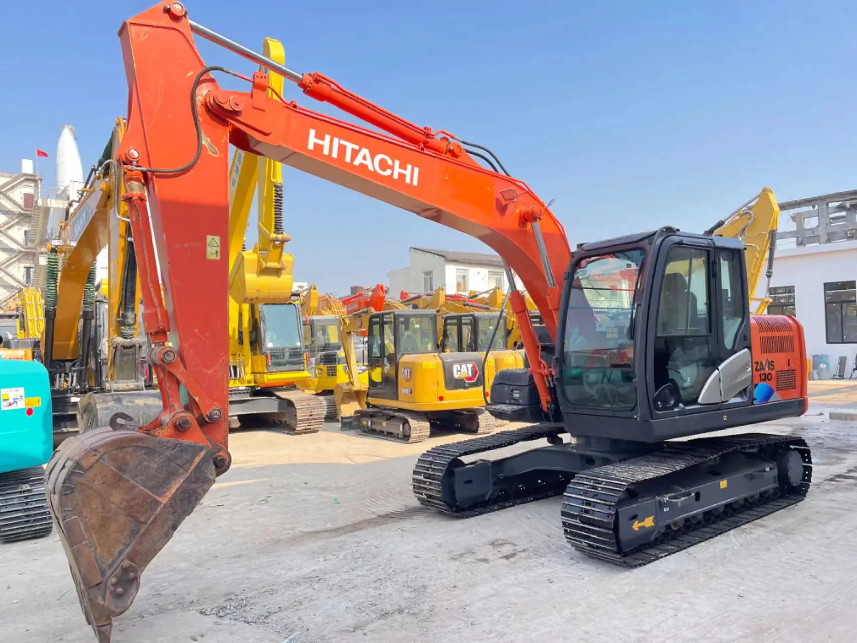 Hitachi ZX130-5A 99% New cheap price in Stock excellent condition Durable Crawler Excavator Caterpillar Kobelco Used Excavator