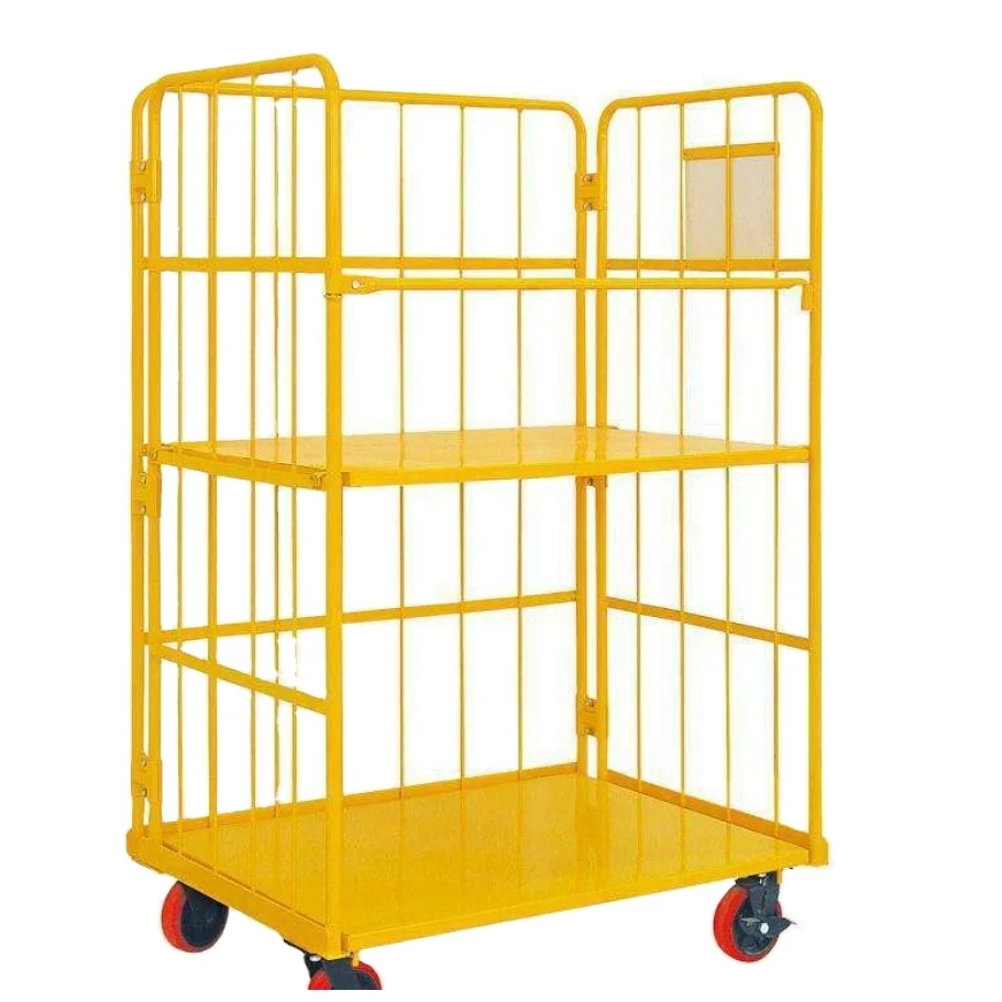 storage and turnover  roll container with high quality