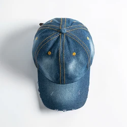 multiple colors sports baseball cap embroidered unstructured water washed baseball hats sport cowboy cap