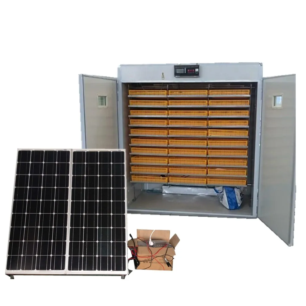 5000 automatic chicken egg solar incubator for hatching eggs