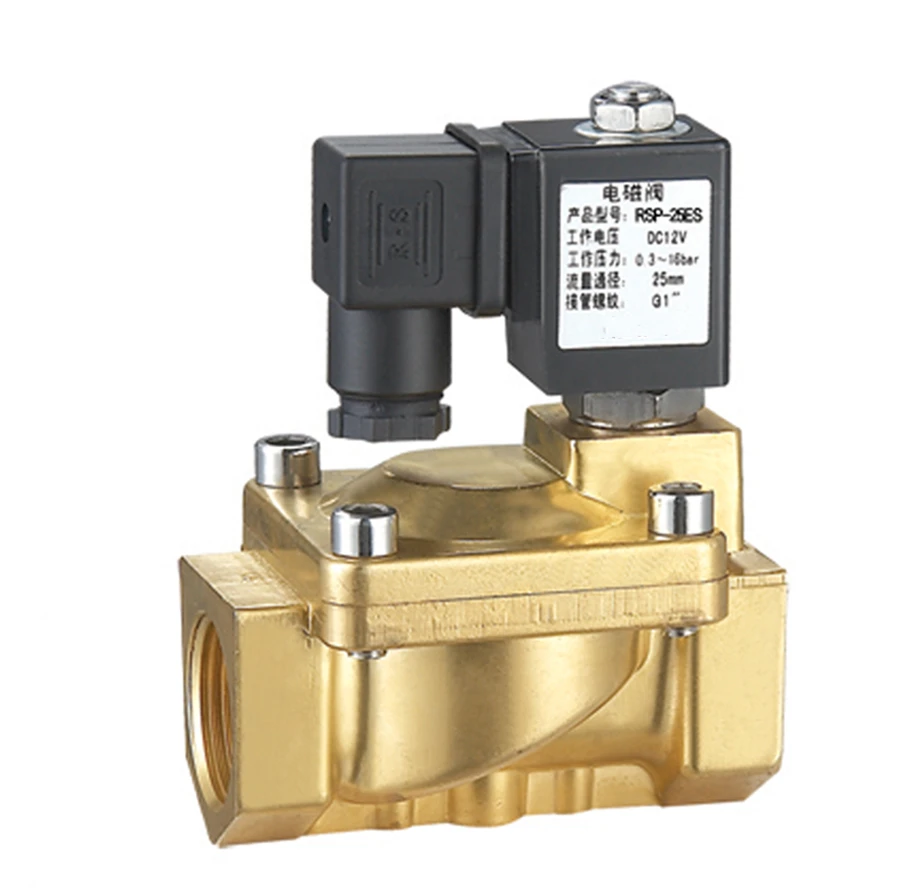 
ZCC 12 volt zero pressure solenoid valve 1 inch 