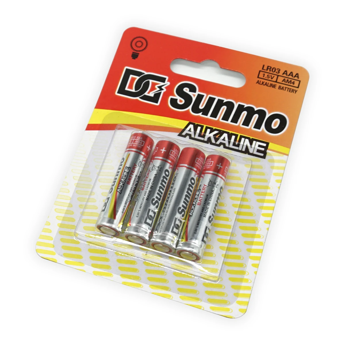 Alkaline Battery 1.5V  AAA Size LR03 AM4 Battery