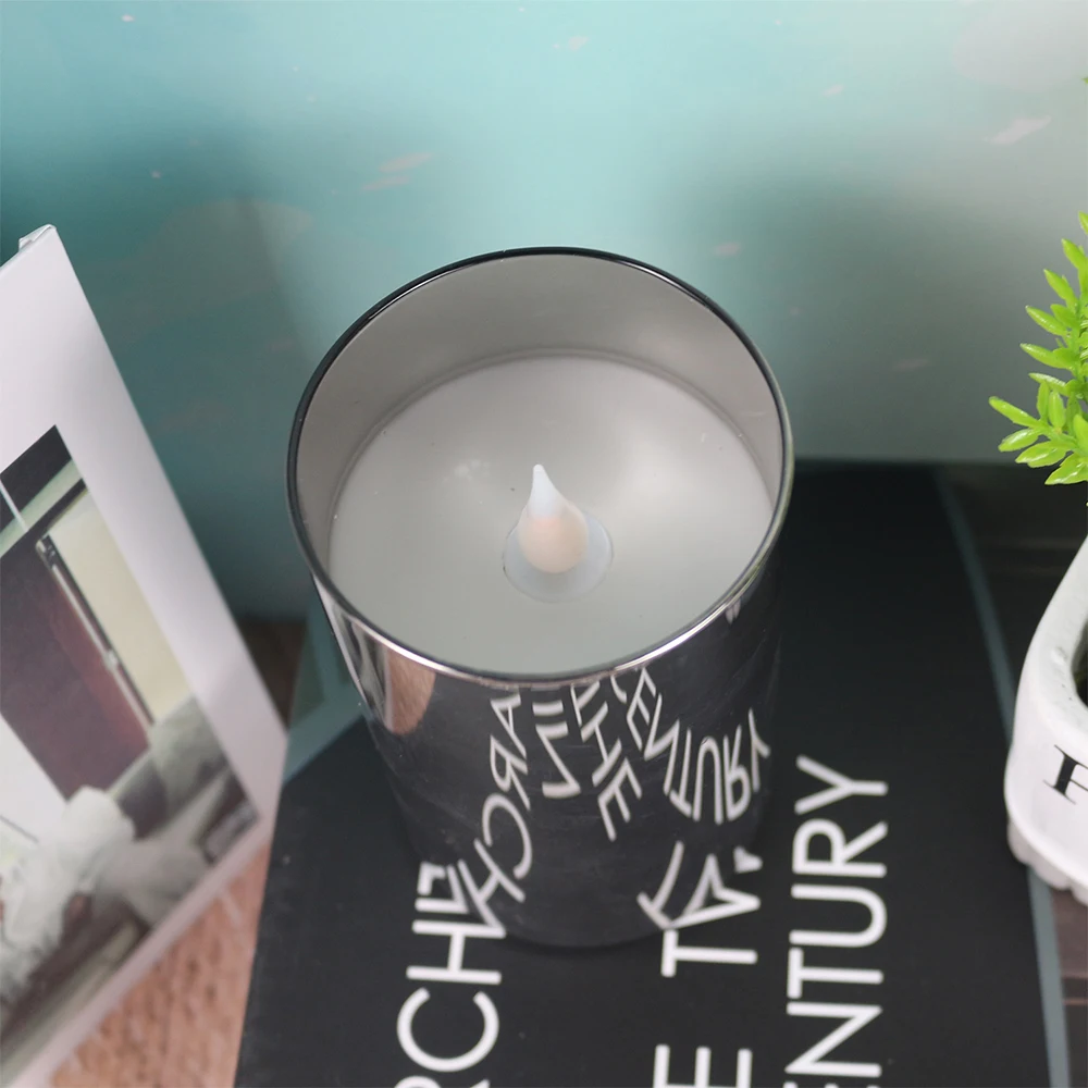 
paraffin wax battery operated flickering led candles 