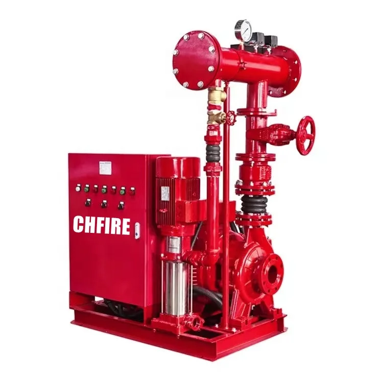 CHFIRE Fire Pump System Electric Centrifugal and Jockey Pump