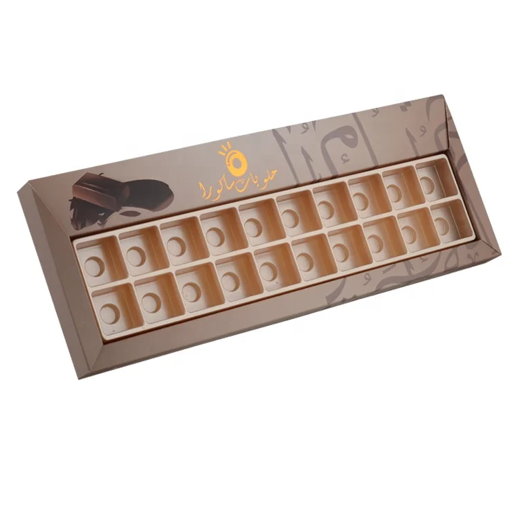 Customized Wholesale Chocolate Box Food Candy Packaging Rigid Boxes 1200g Cardboard & Gold Card Paper & Special Paper Paperboard