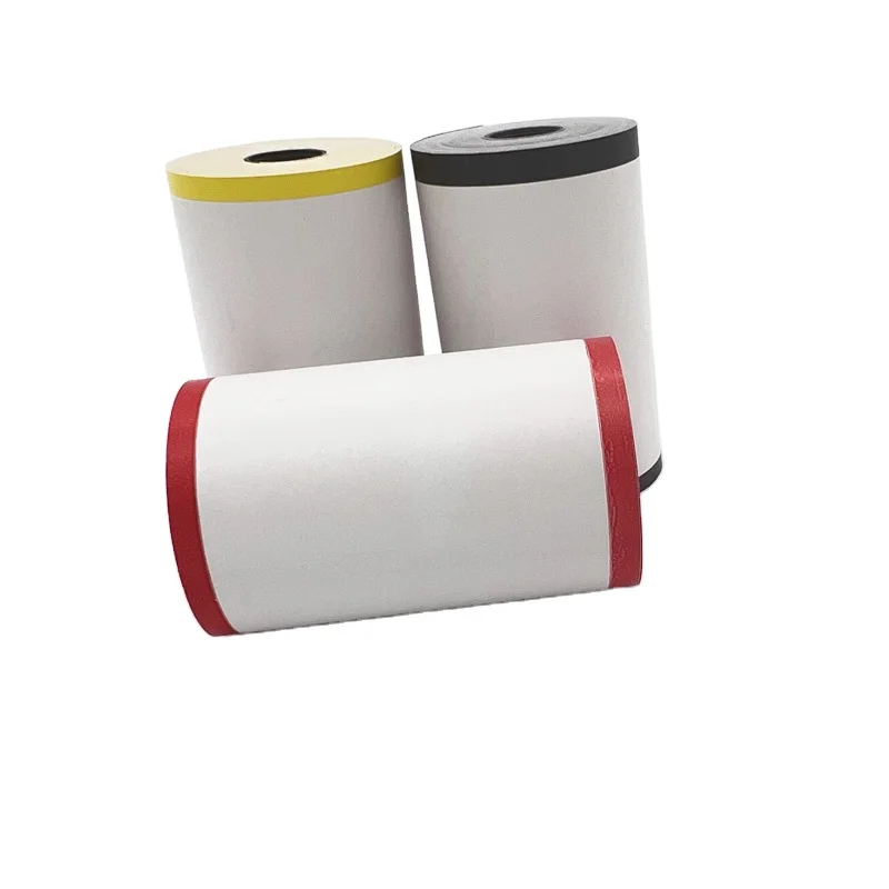 57x40mm pos receipt thermal paper roll with 55gsm 13mm plastic core