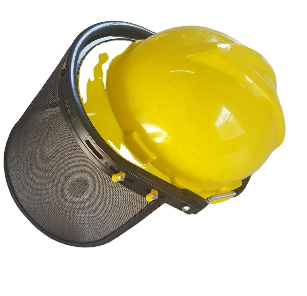 T018 Good Quality CE HDPE custom chainsaw safety helmet hot selling