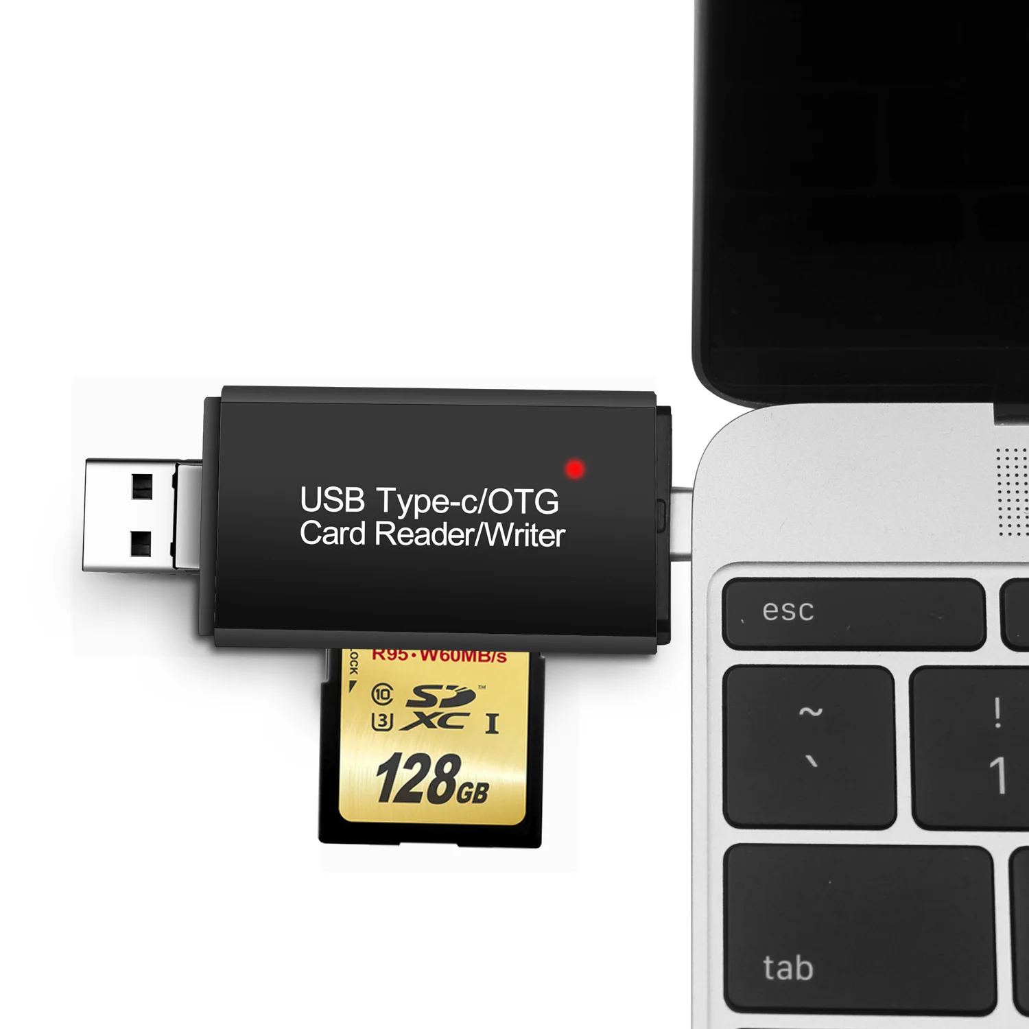 USB 2.0 OTG Memory Card Reader Adapter 3 in 1 Universal Micro USB USB2.0 Type-c TF SD Card Reader For Phone Computer Laptop