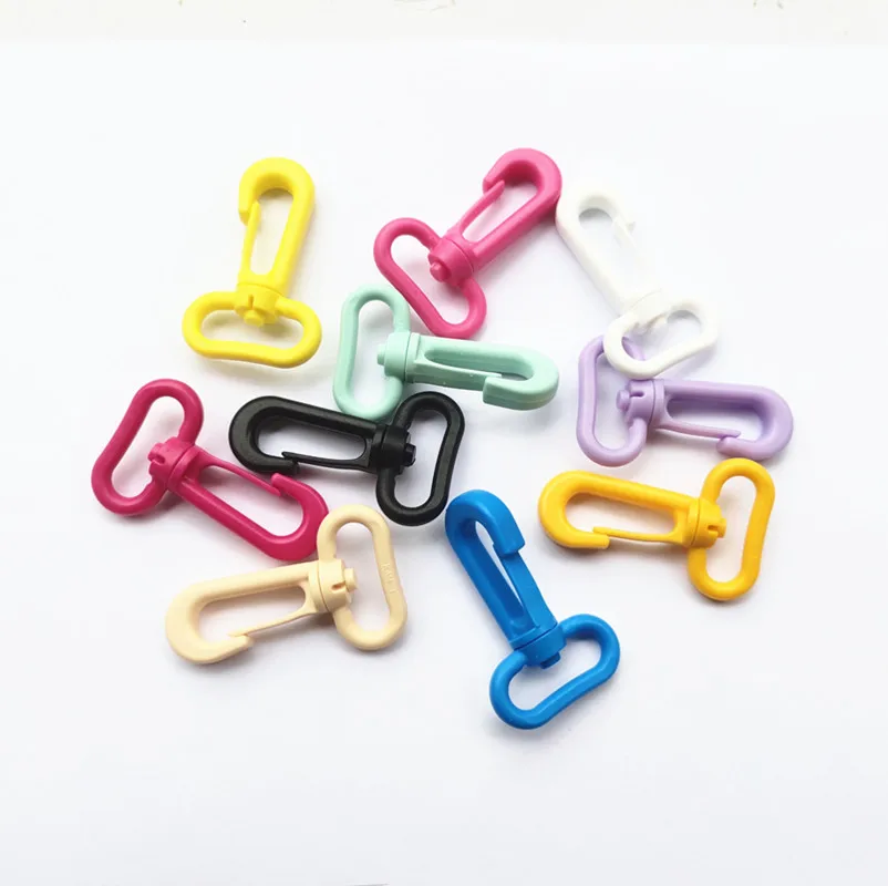 Oeko-tex 100 Standard Colourful KAM  Swivel Plastic Clip Hook Buckles Rotation Hook  For Luggage, Handbag,Ppark,Pull rope