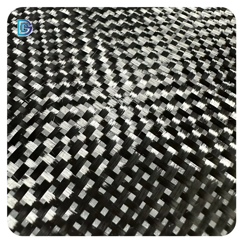 Good Quality Roll 2k Cloth 200gsm 12k 400g Plain 6k 160gsm Carbon Fiber Fabric 2 Square Meter