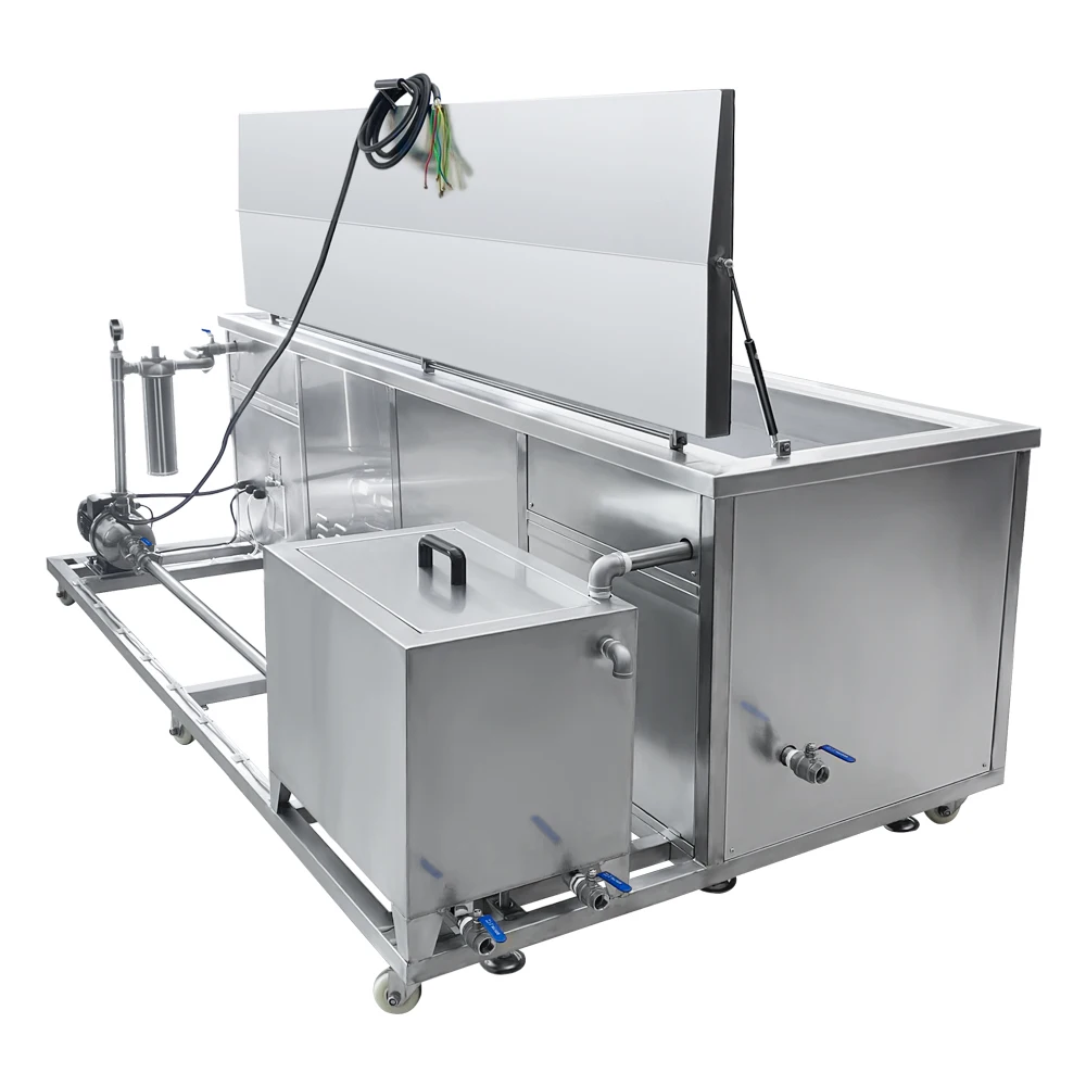 Favorable degassing heater timer multi-frequency industrial ultrasonic cleaning machine for heavy oil hardware mold