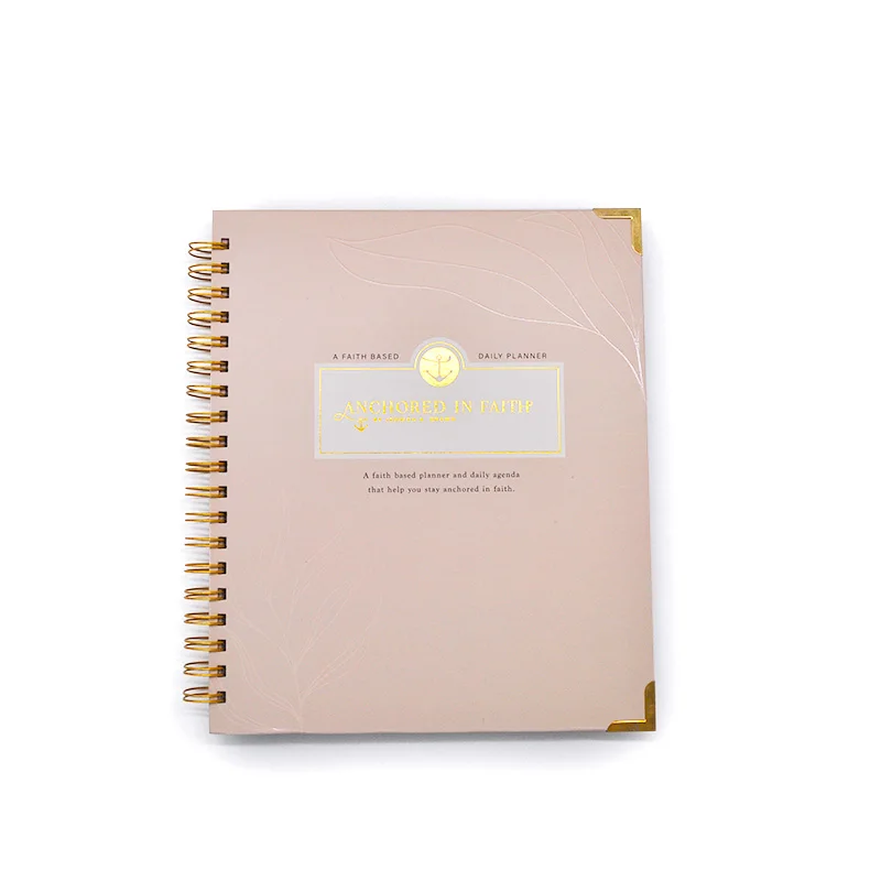 catalogue custom YO Binding printing notebook organizer Learn shopping travel fitness planner agenda planner