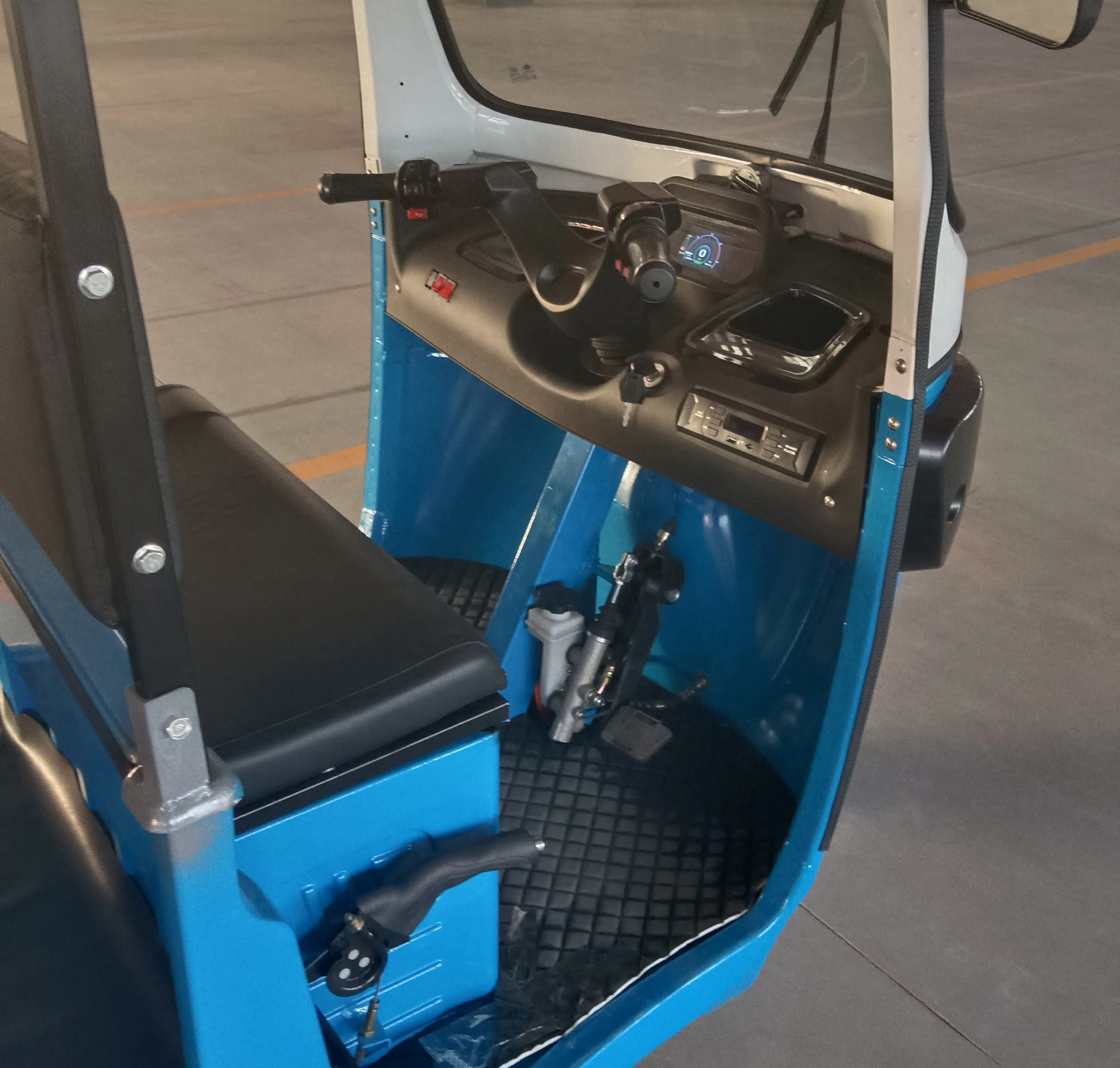 ZK3WB New Electric Three Wheel taxi Electric Tricycle 3 Wheeler Tuk Tuk For Passenger