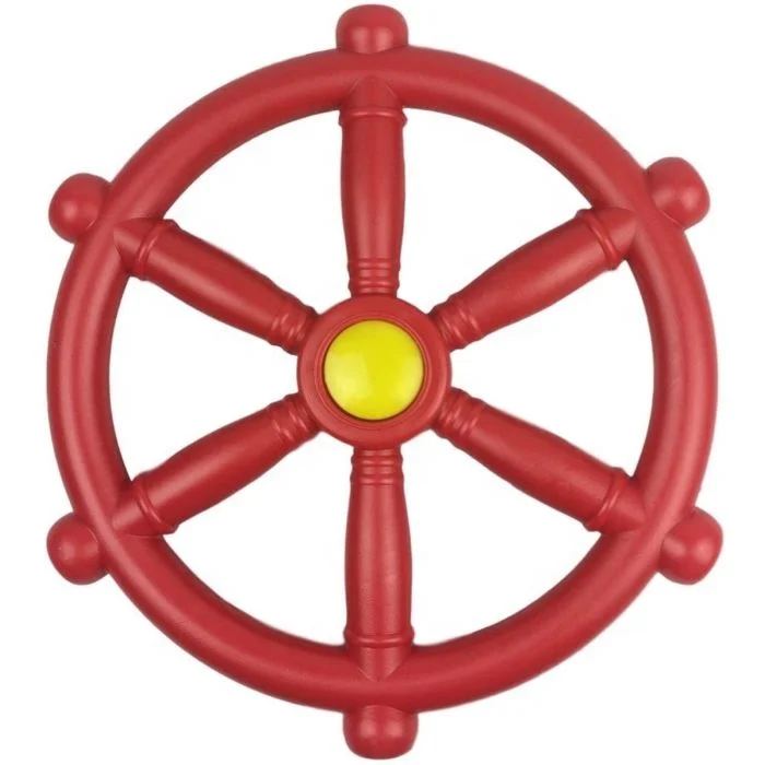 Hot selling Outdoor plastic toy Garden Climbing Frame Accessory Plastic Play Ships Steering Wheel playground swing accessories