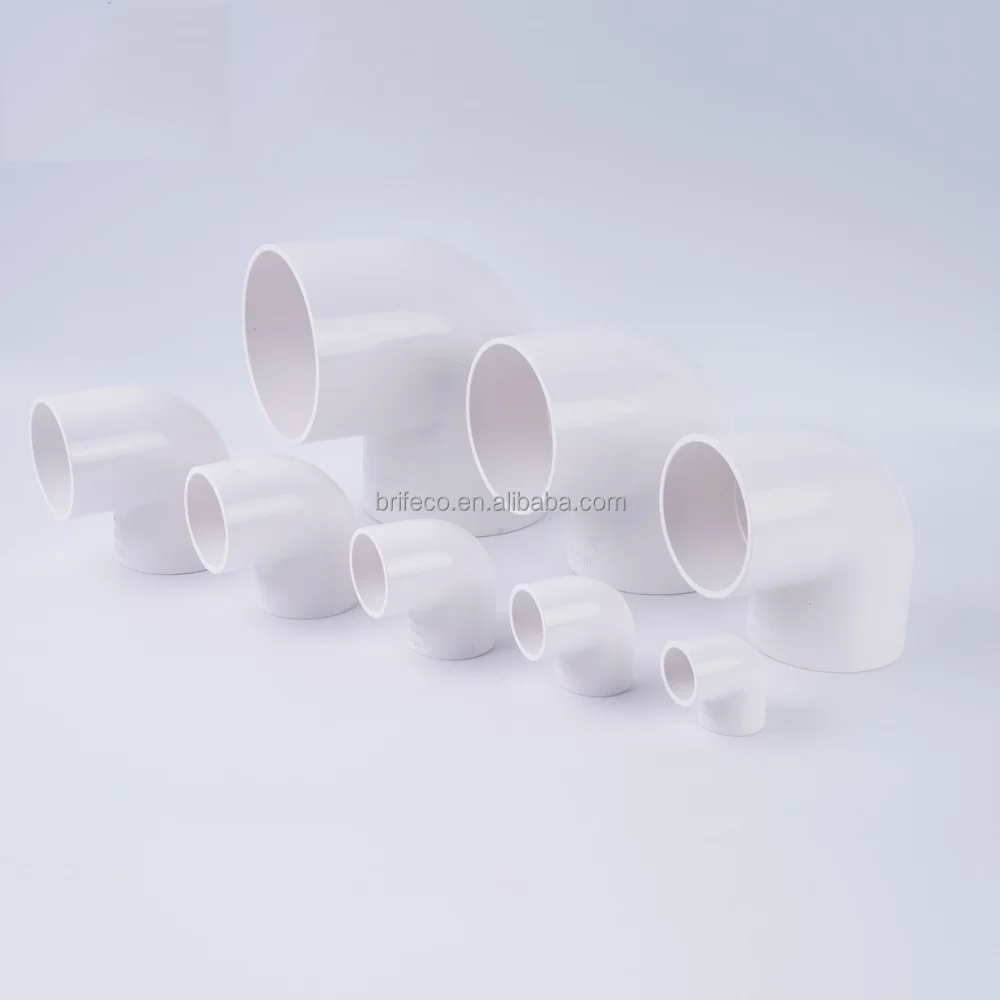 PVC PPR elbow and T Tee pipe fittings plastic fitting