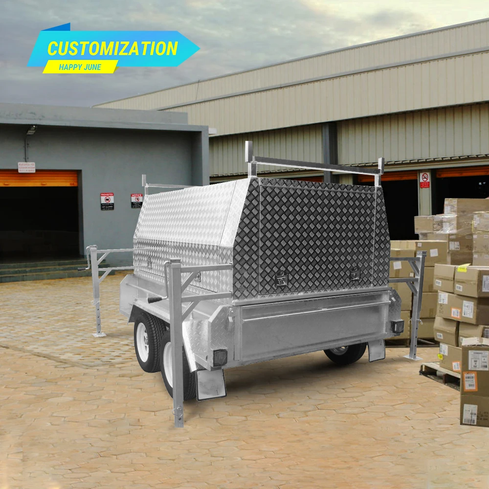 2022 New Kinlife Aluminum Builder Trailer 8x5 Tradesman Utility Trailers For Sale