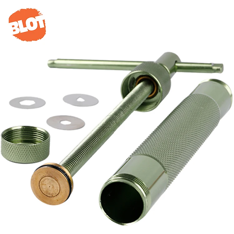 BLOT JR3-5A 20 Shapes Green Color Pottery Tools Gun Metal Clay Extruder For Decoration