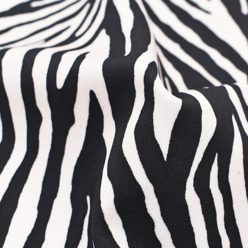 Spandex/Polyester Material Fabric recycle sexy bathing suit Print Swimwear Fabric