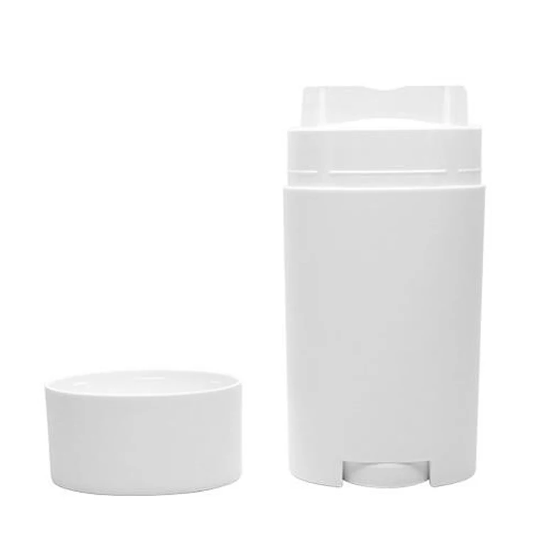 cosmetic empty deodorant tube  with design twist up plastic deodorant stick container