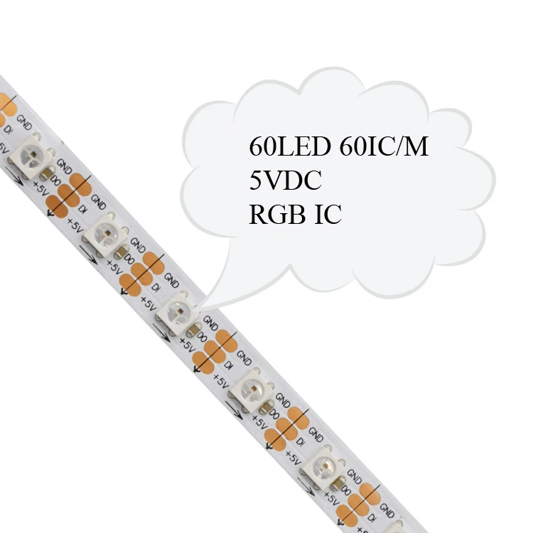 horse race running  dream color  magic  pixel full color 60LEDs / m 20W 5VDC SK6812 IC 5050 SMD RGB IC LED strips ribbon tapes