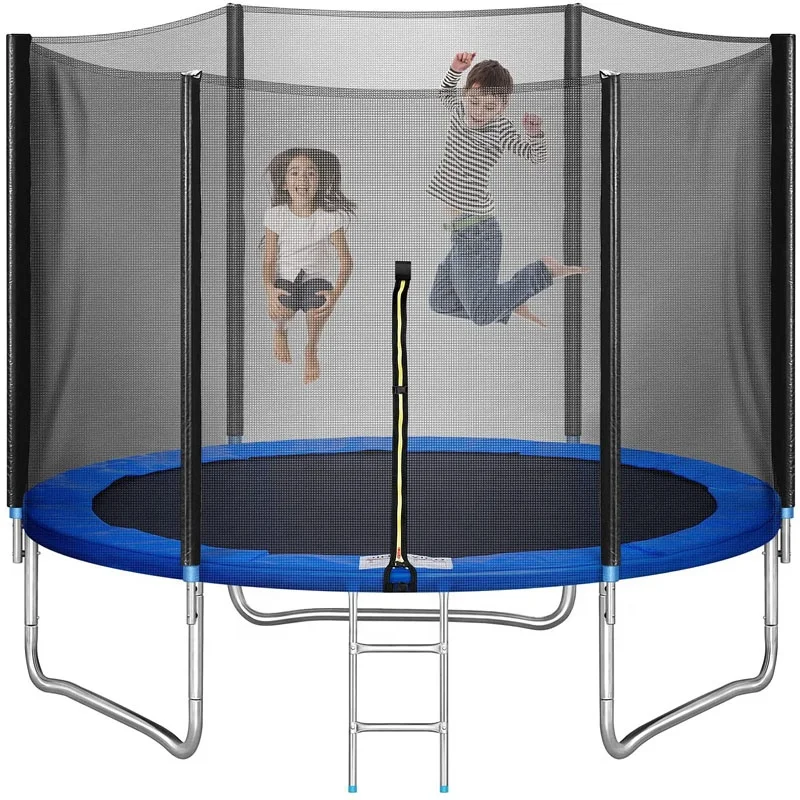 Factory Direct Sales Child Trampolines For Adults With Enclosures Round 6ft 8ft 10ft Trampoline Outdoor With Safety Net