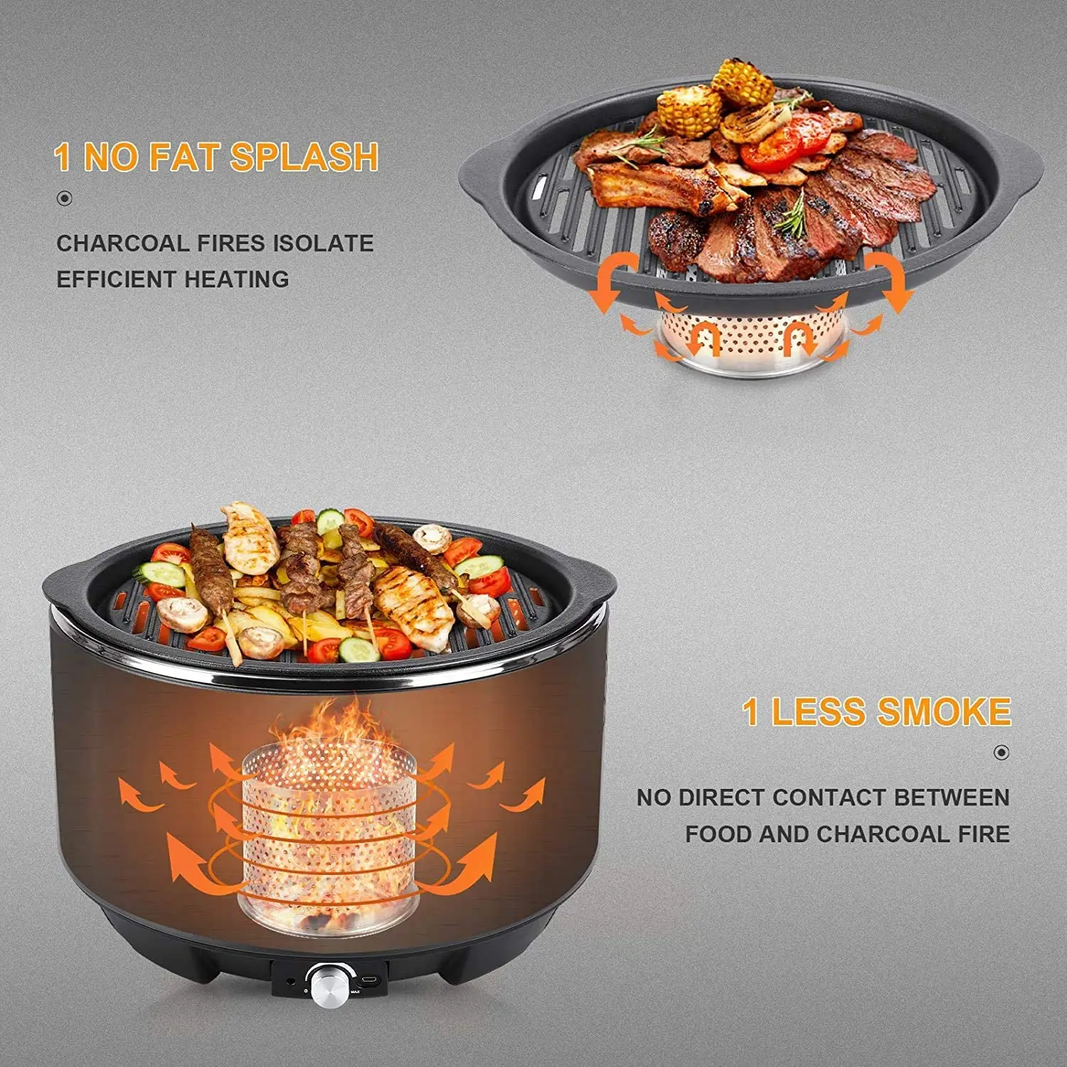 Portable vertical bbq barbecue hyundai front grille portable mini bbq grill charcoal grill pot