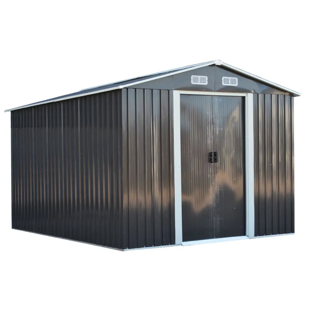 Custom Outdoor Storage Shed10X8ft   Garden Tool House Home & Garden Easy Assemble Steel Shed