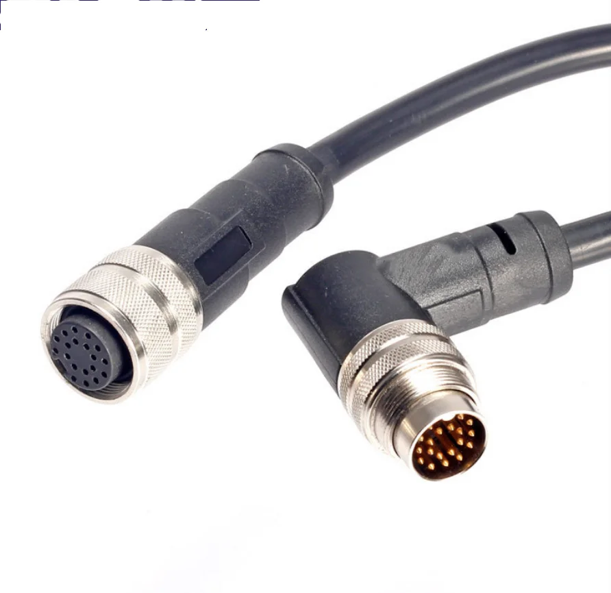 Высококачественная штепсельная вилка M16 2 3 4 5 6 7 8 12 14 16 19 24 штырькового типа, штепсельная вилка и гнездо IP67