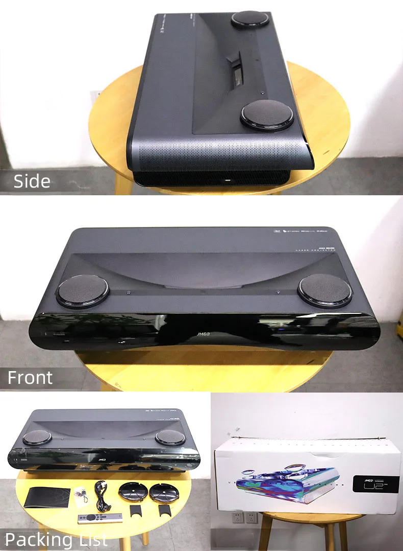 Новый проектор JmGO U2 PRO DLP 4k лазерный UST с 3600 ANSI-люменами 3D Android поддержка управления