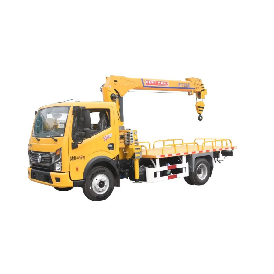 High Quality 4Ton  Cranes/Truck Cranes Hydraulic Telescopic Boom Truck-Mount Mounted Crane