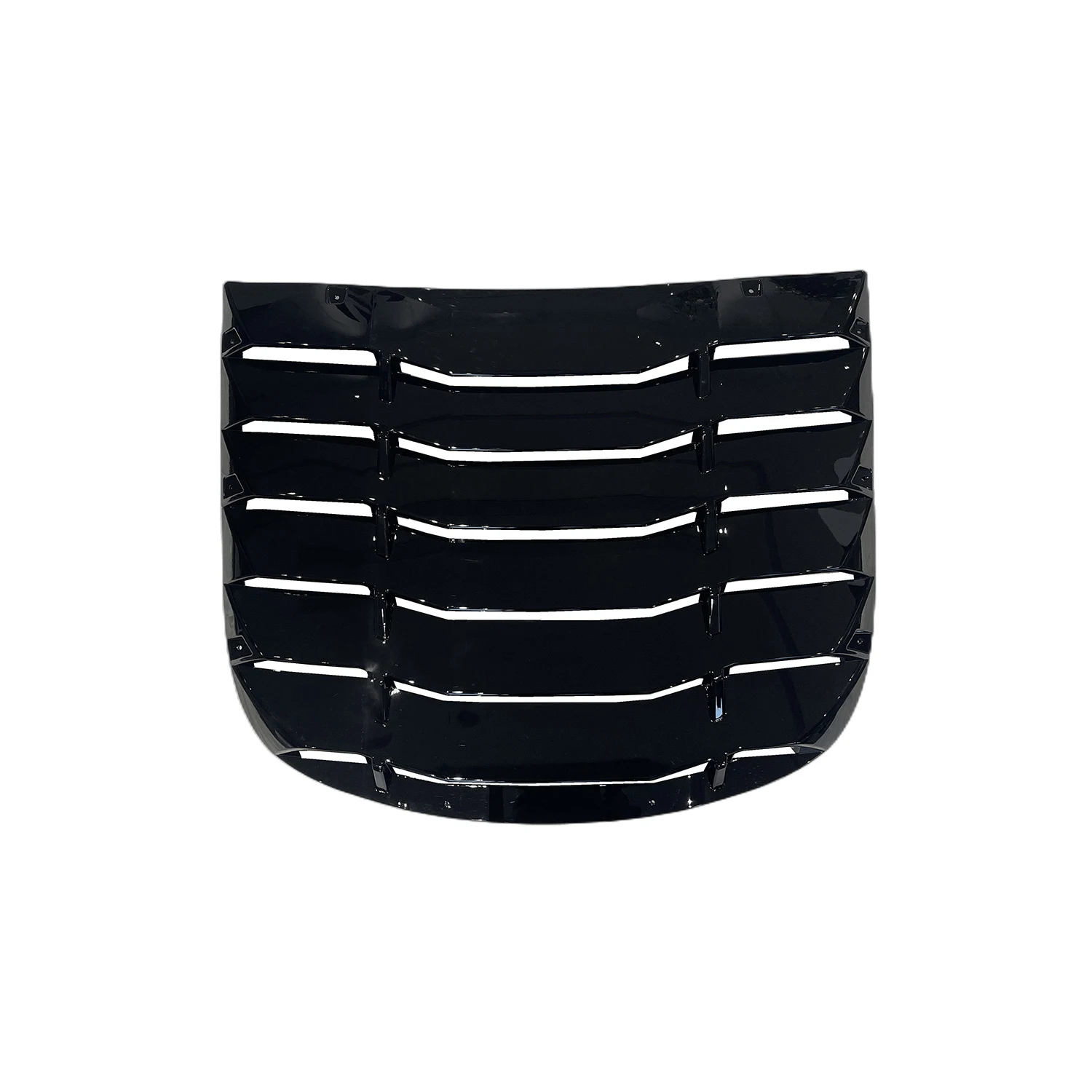 Classic Style Gloss Black Rear Window Louver For Tesla Model Y