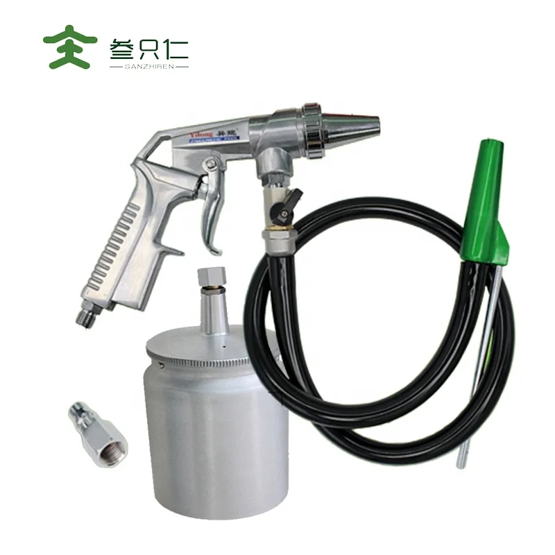 Convenient Spray Abrasive Sandblasting Gun  Stone sanding removal Under Coating Gun  Full metal body durable air spray gun