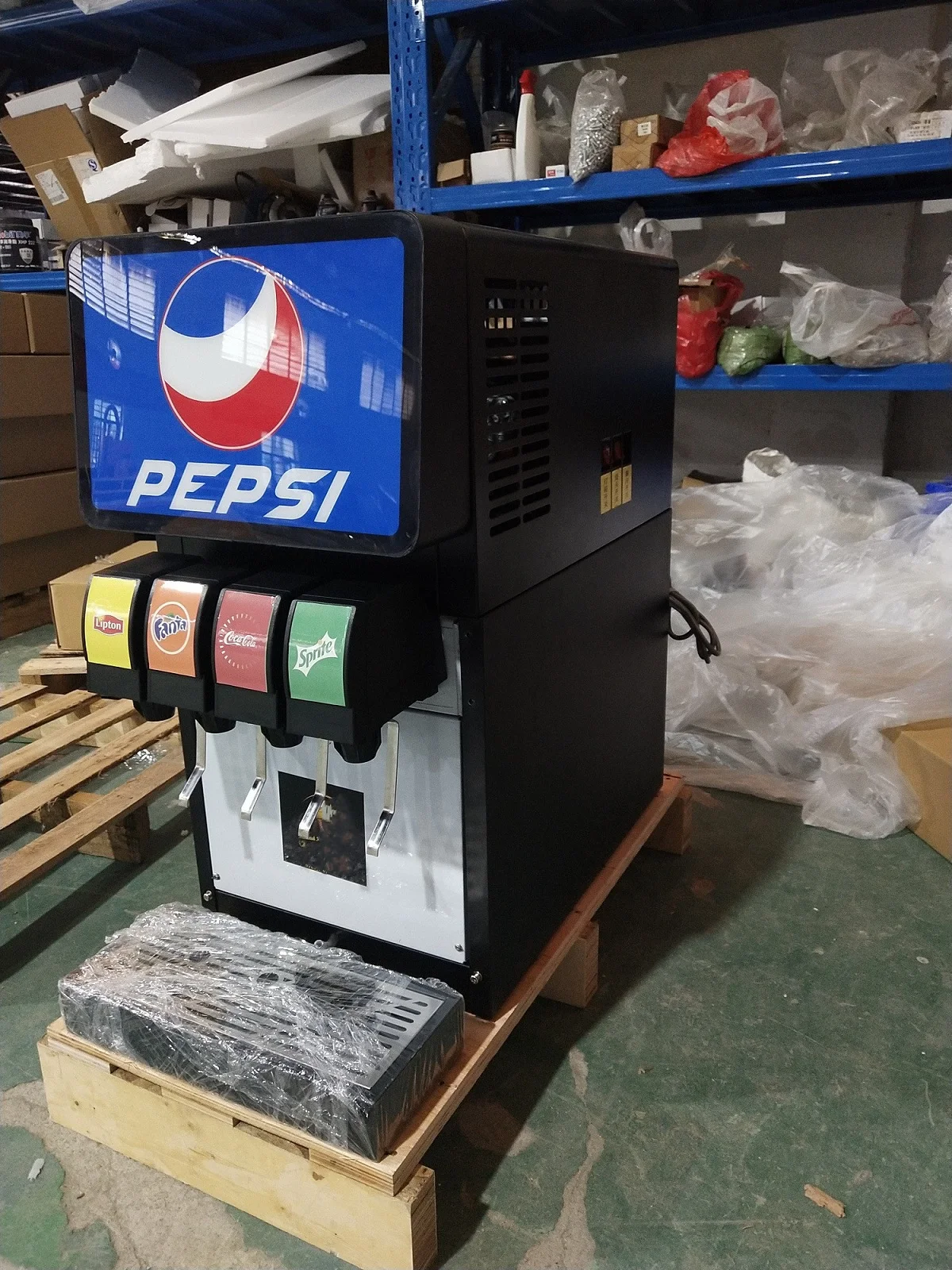 Commercial fast food restaurant Cold Drink Soda Cola making Dispenser with Tap