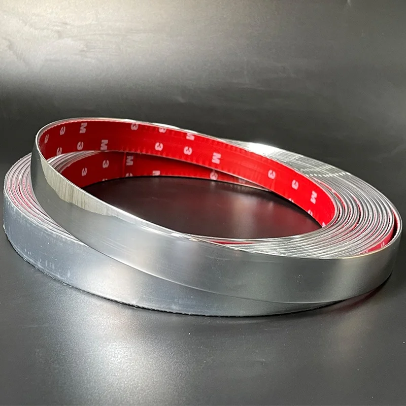 Car Chrome Styling Decoration Moulding Trim Strip Tape Protector Strip 20MM
